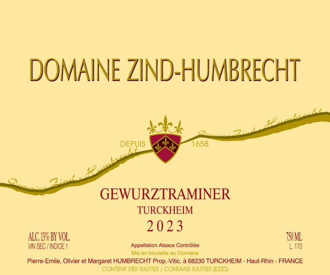 Gewurztraminer Turckheim 2023